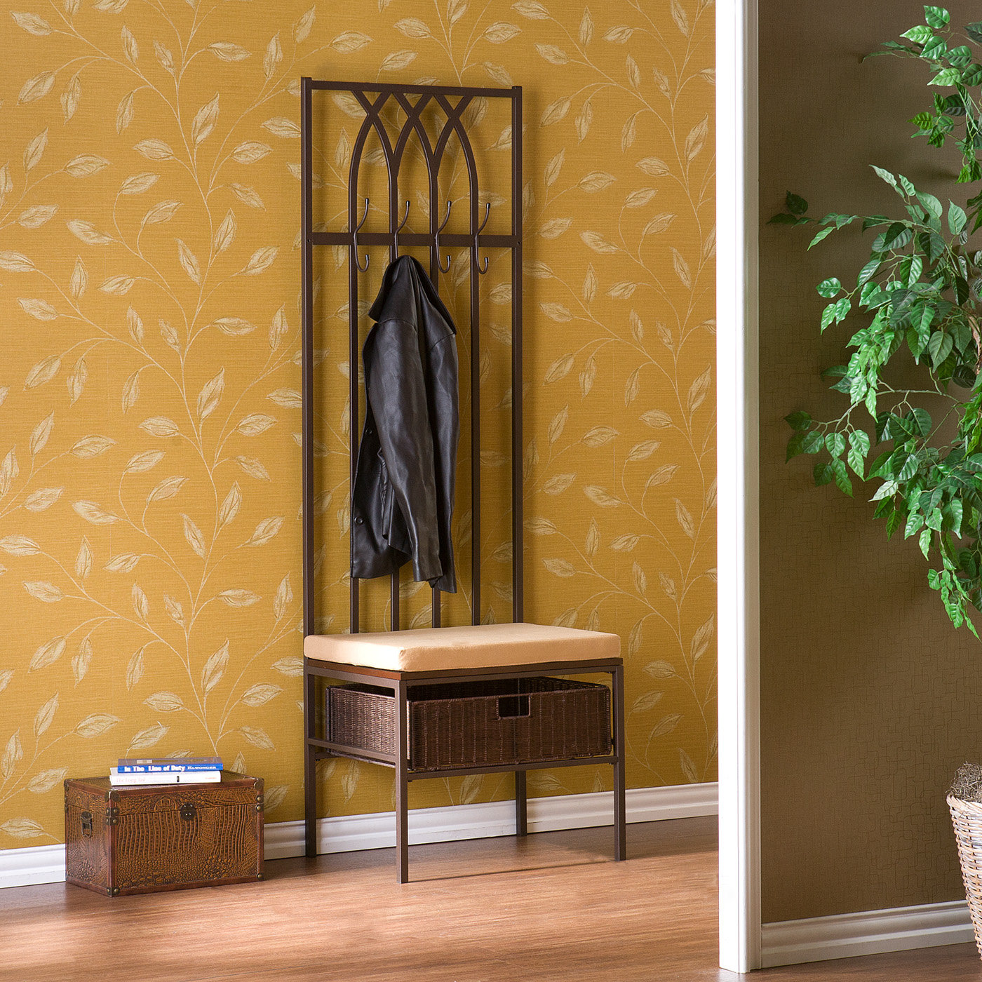 Wildon Home ® Goldwood Entryway Hall Tree & Reviews Wayfair